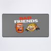 Bad Friends Podcast Merch Mouse Pad Official Cow Anime Merch