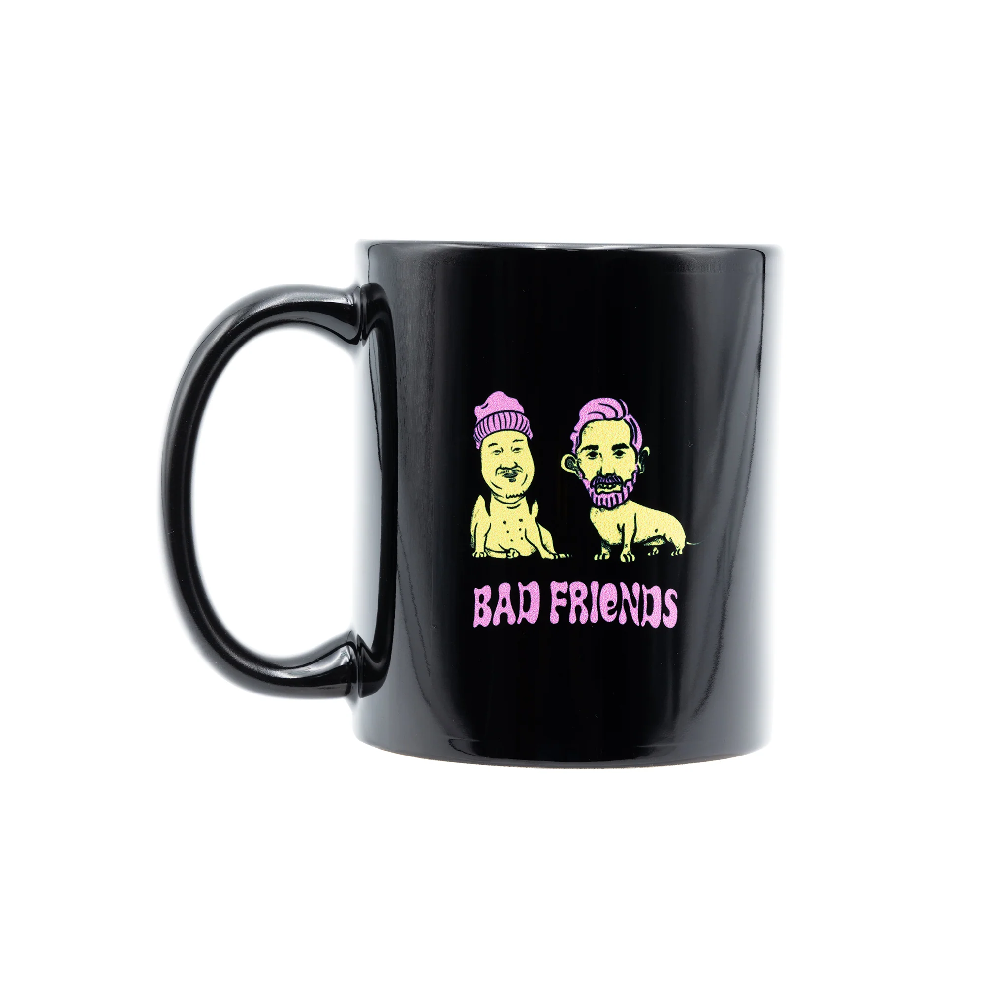 BF web product mug black bobbyandandrew 1 - Bad Friends Shop